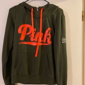 Victoria Secret PINK 1/4 Zip Hoodie